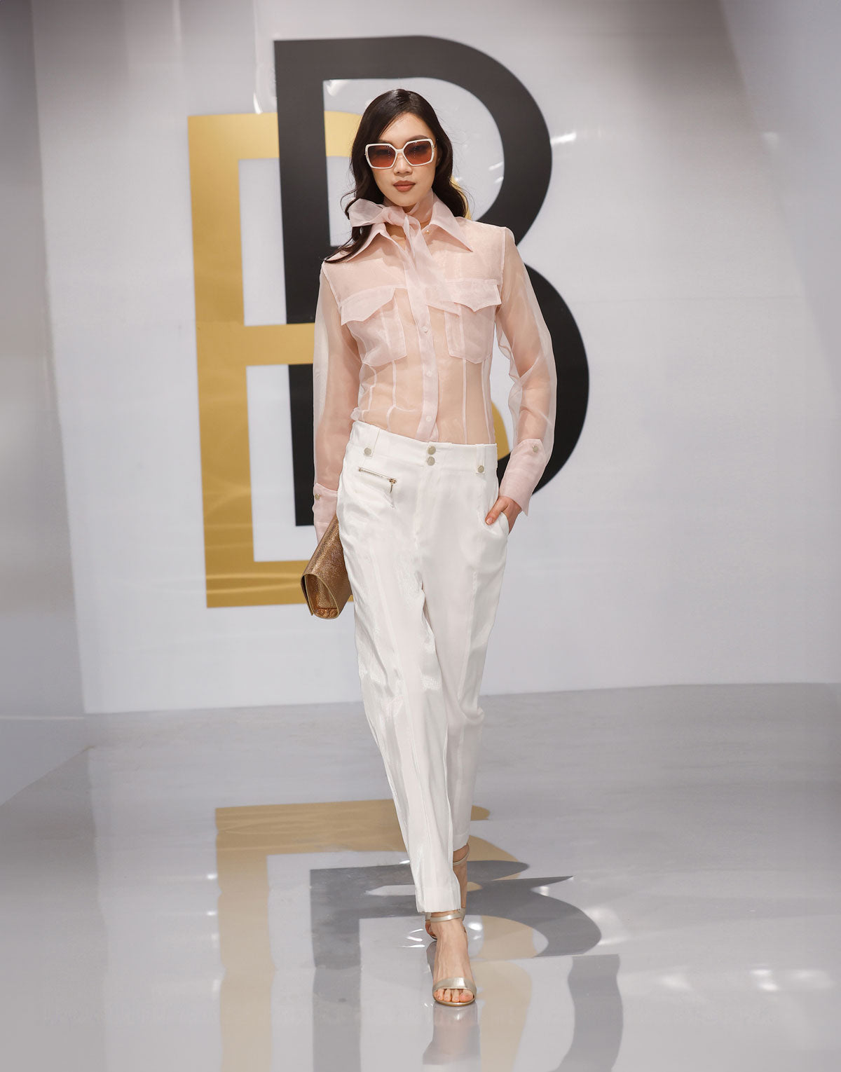 Camicia sheer Eureka Babylon