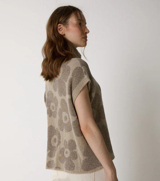 Gilet floreale Alessia Santi