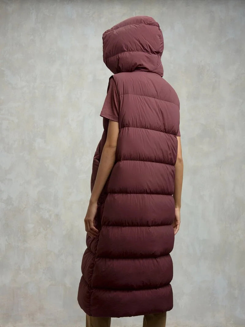 Piumino lungo smanicato STACEY Blauer