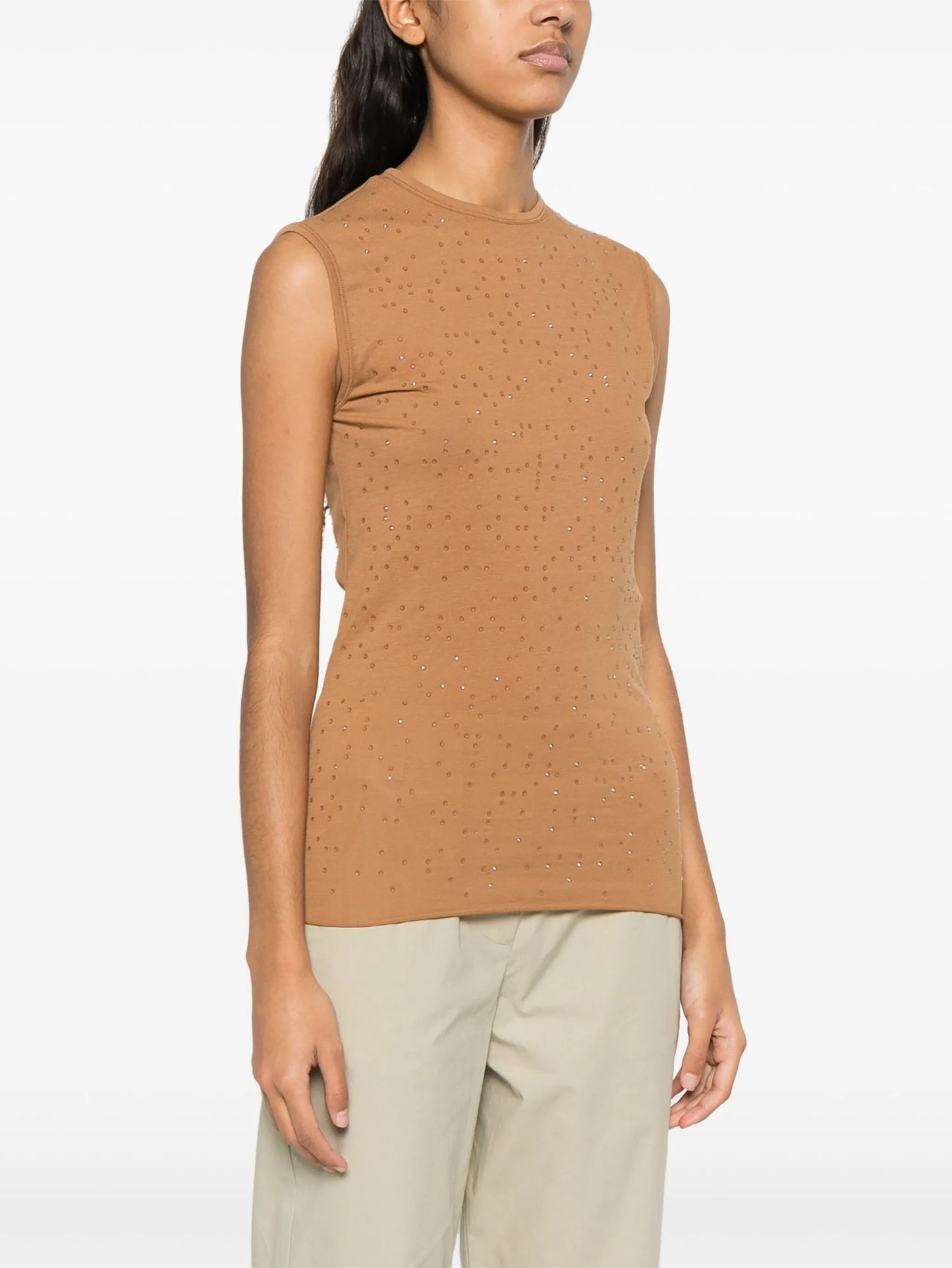 Tank top con strass ALYSI