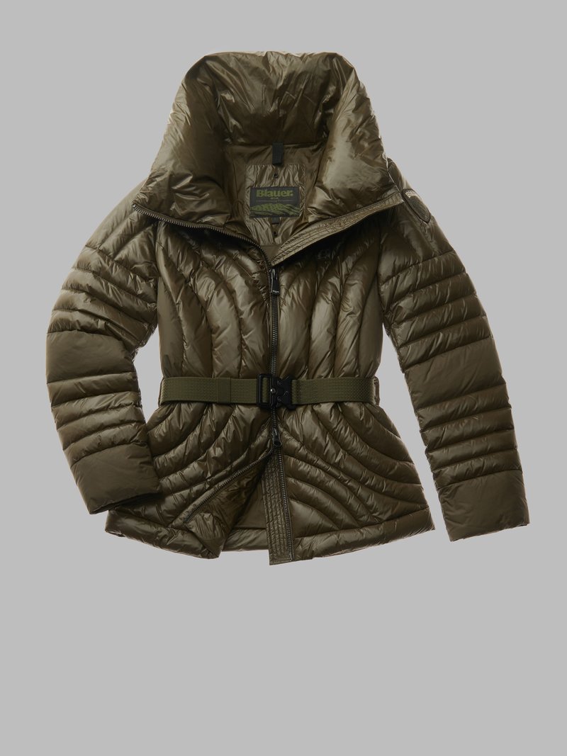 Piumino con cintura ANGELL Blauer