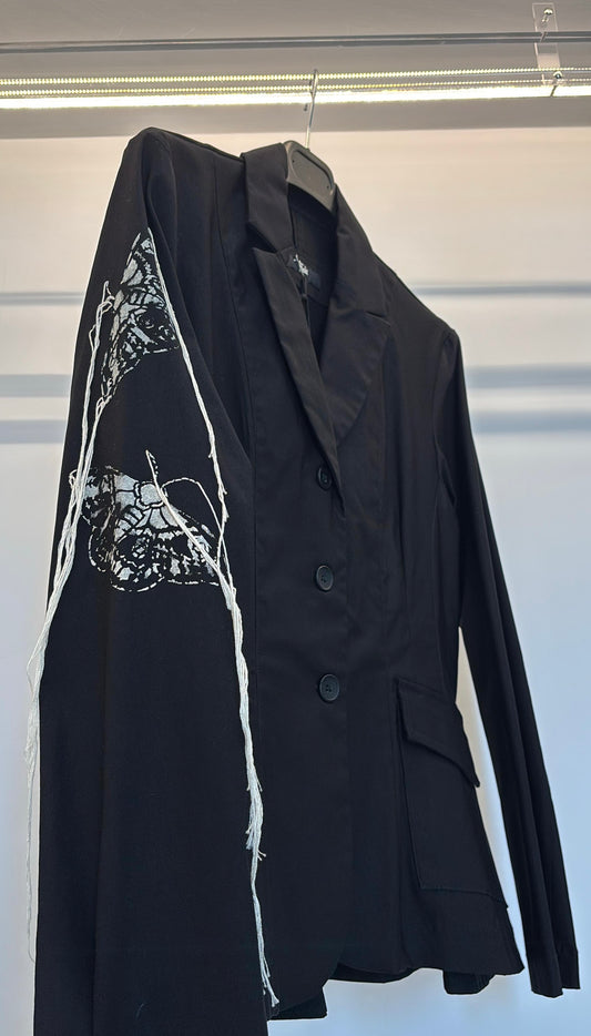 Giacca con ricami farfalle Tadashi