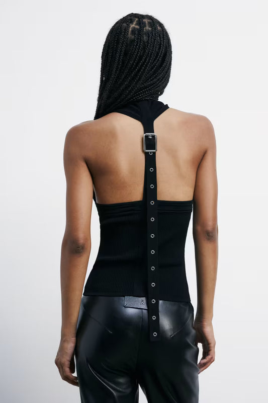 Top in maglia a collo alto Patrizia Pepe