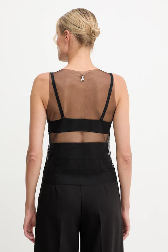 Top con applicazione gioiello Patrizia Pepe