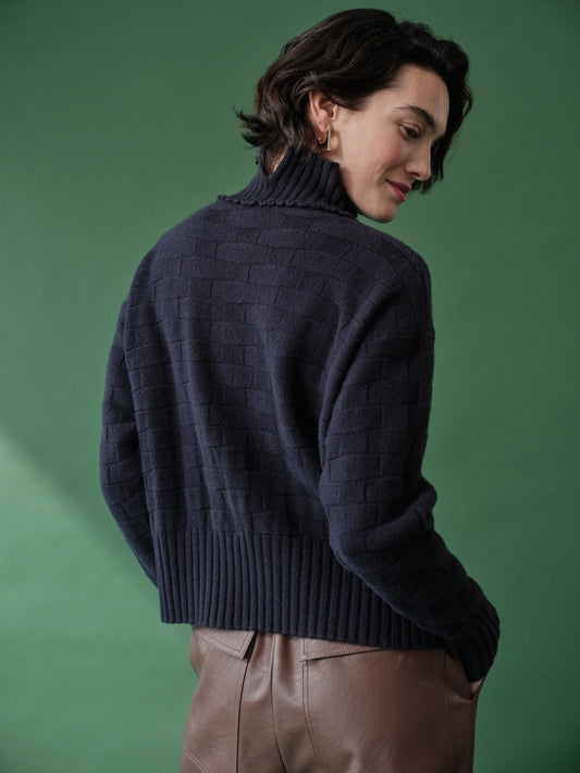 Pantalone cargo in ecopelle FLOOR