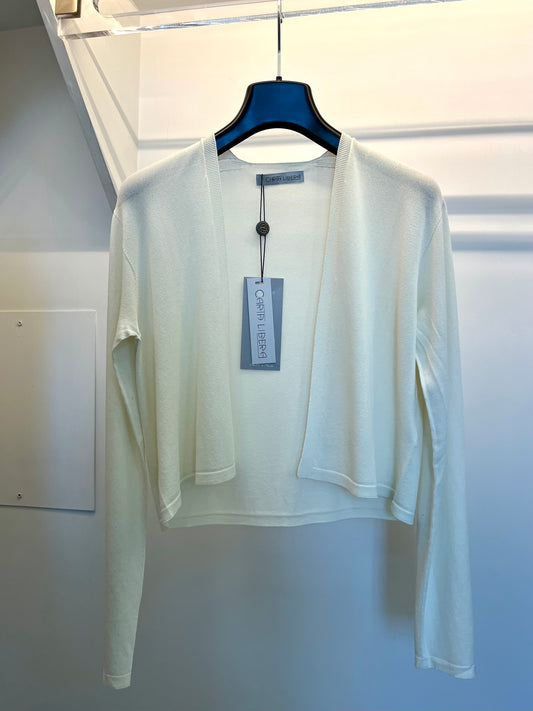 Cardigan corto Carta Libera
