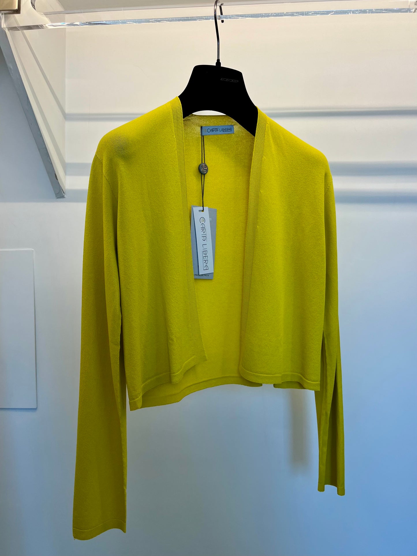 Cardigan corto Carta Libera
