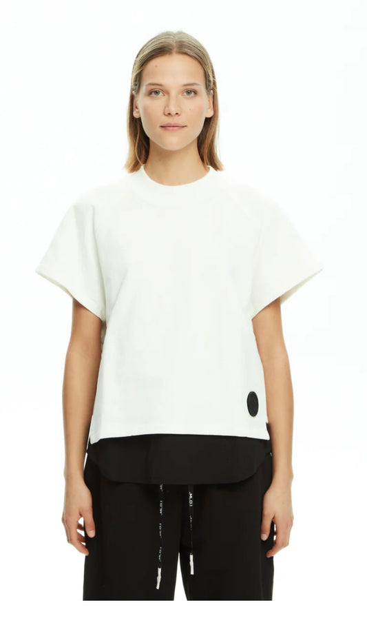 Felpa mezza manica doppiata MLO Malloni