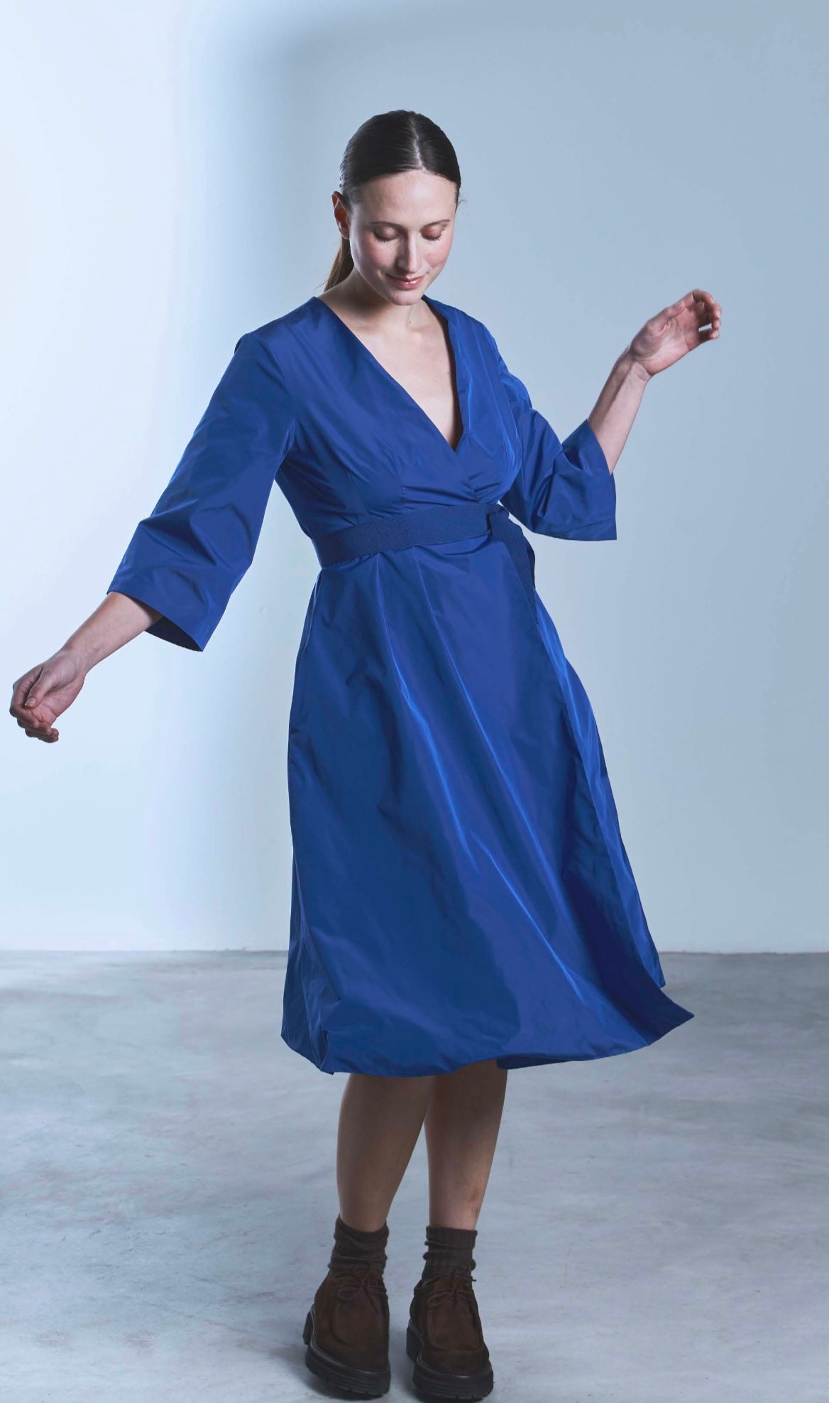 Abito doppiopetto con cintura ARIEL TreBarraBi