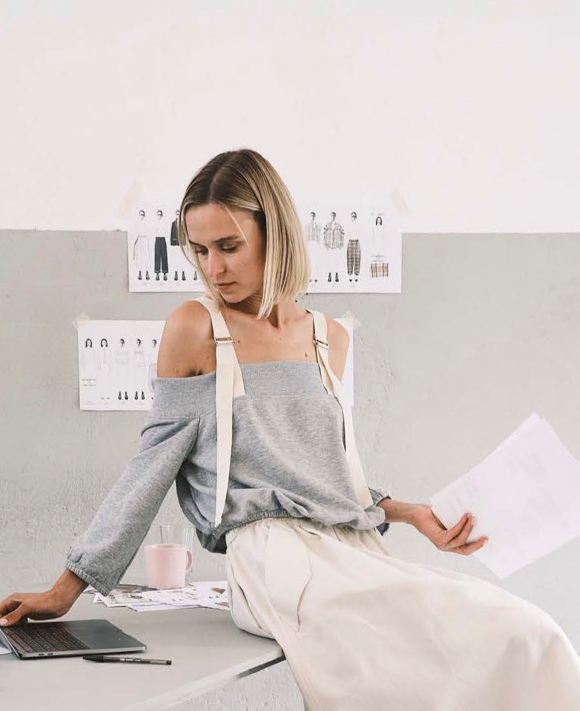 Felpa con bretelle LECCE 8PM