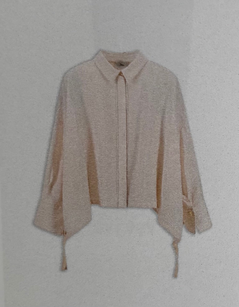 Camicia ampia asimmetrica LOS ANGELES 8PM