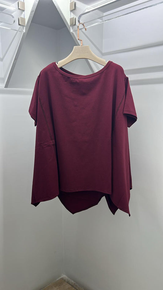 Maglia scollo a barca asimmetrica J'm Design