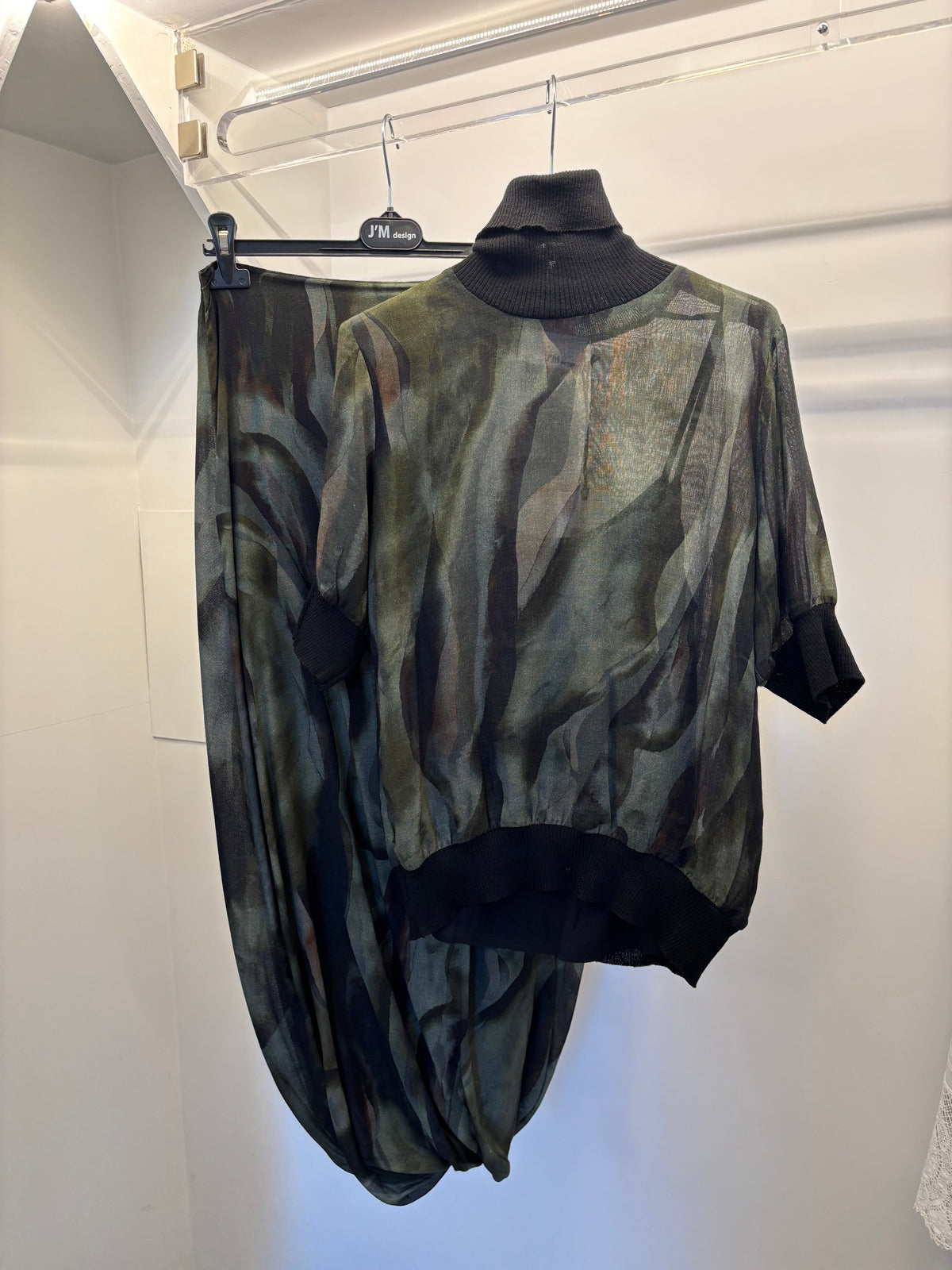 Gonna lunga camouflage J'm Design