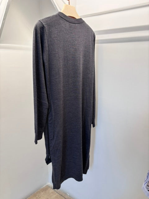 Abito asimmetrico con zip OLIVE Semicouture
