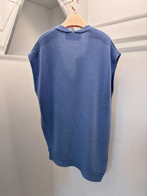 Gilet asimmetrico in lana Circus Hotel