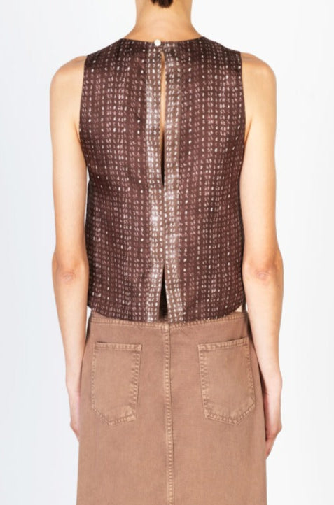 Top aperto sul retro ALYSI