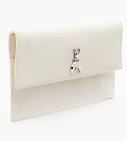 Pochette Fly in pelle con catena Patrizia Pepe