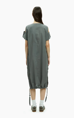 Abito lungo con coulisse MLO Malloni