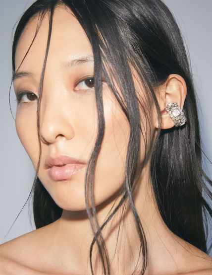 Orecchino earcuff con pietre Patrizia Pepe
