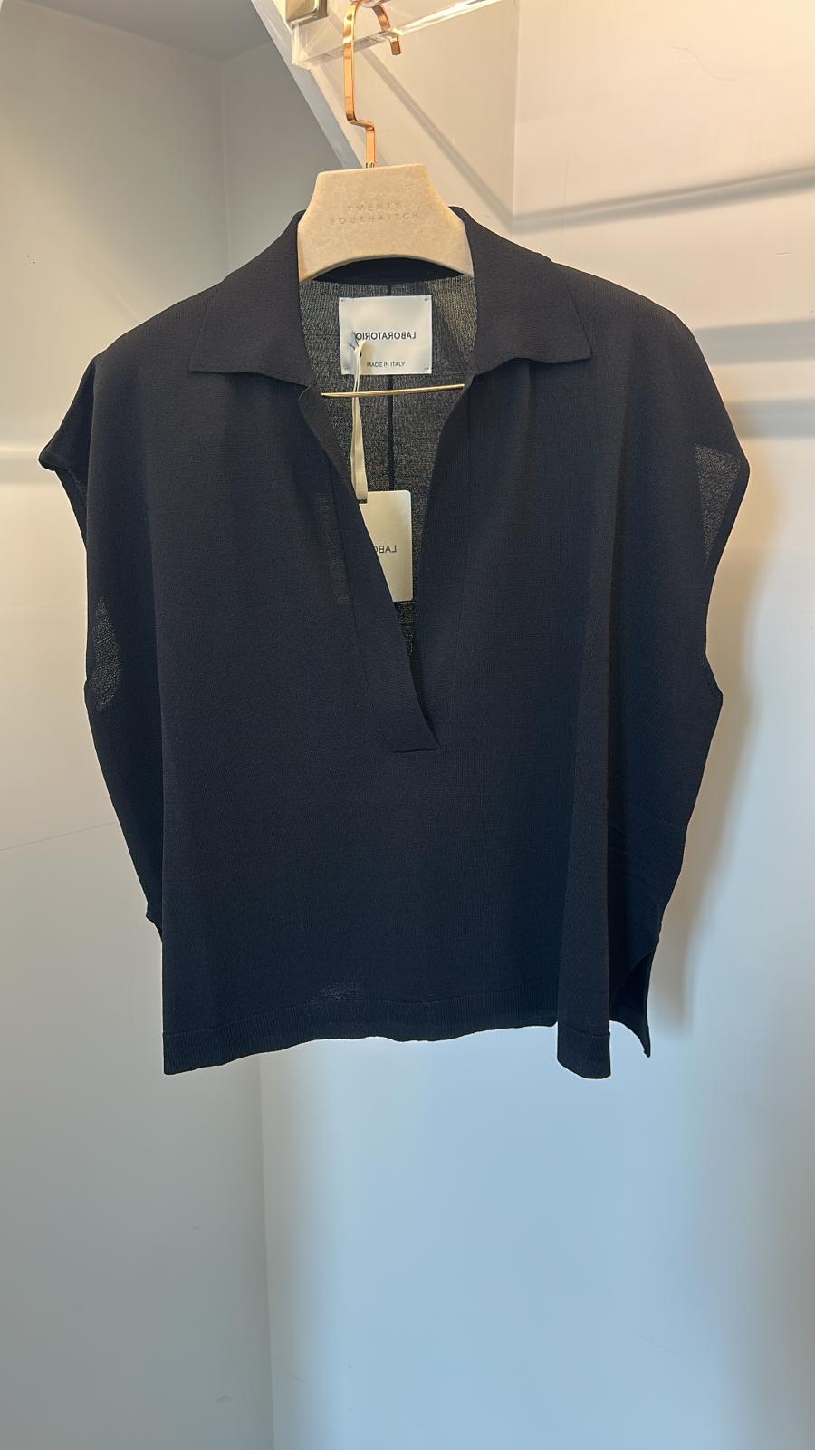 Maglia crop LABORATORIO