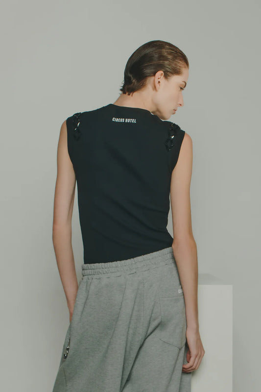 Canotta con applicazioni Circus Hotel