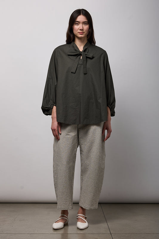 Camicia over con fiocco Neirami