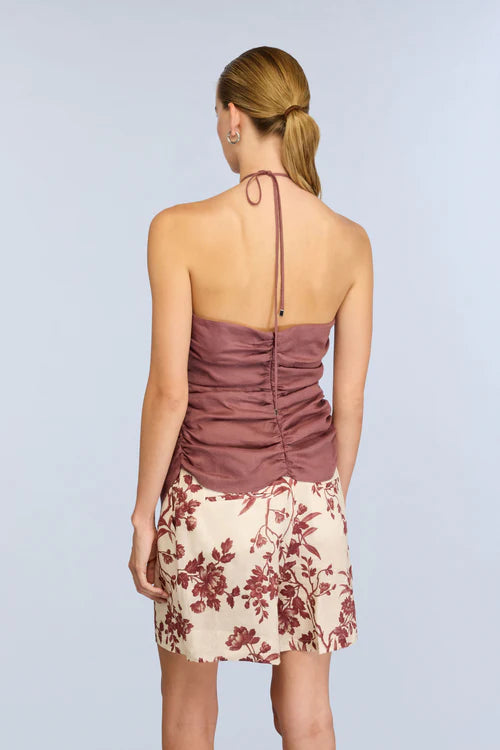 Top asimmetrico BECKA Semicouture