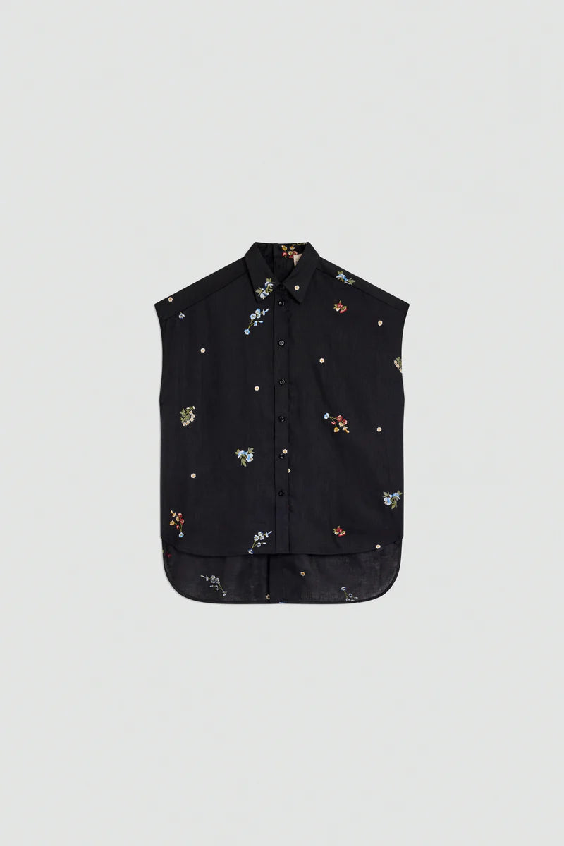 Camicia smanicata ELEN Semicouture