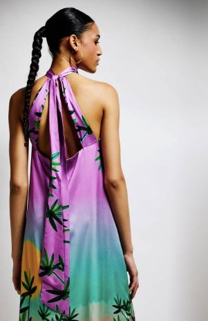 Abito con scollo con fiocco Twins Fantasy