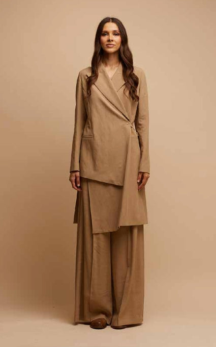 Giacca lunga asimmetrica J'm Design