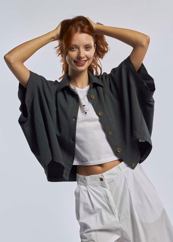 Camicia in felpa FERULA Trebarrabi