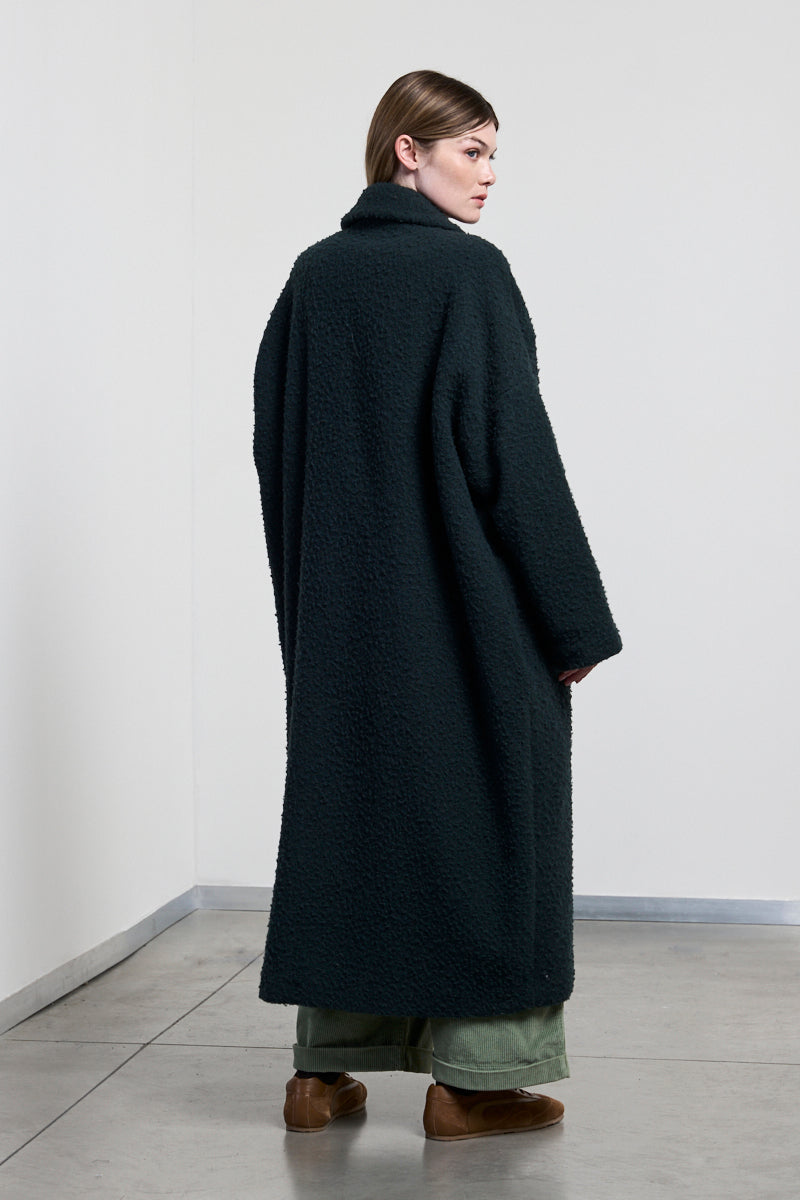 Cappotto lungo il lana bouclè Neirami