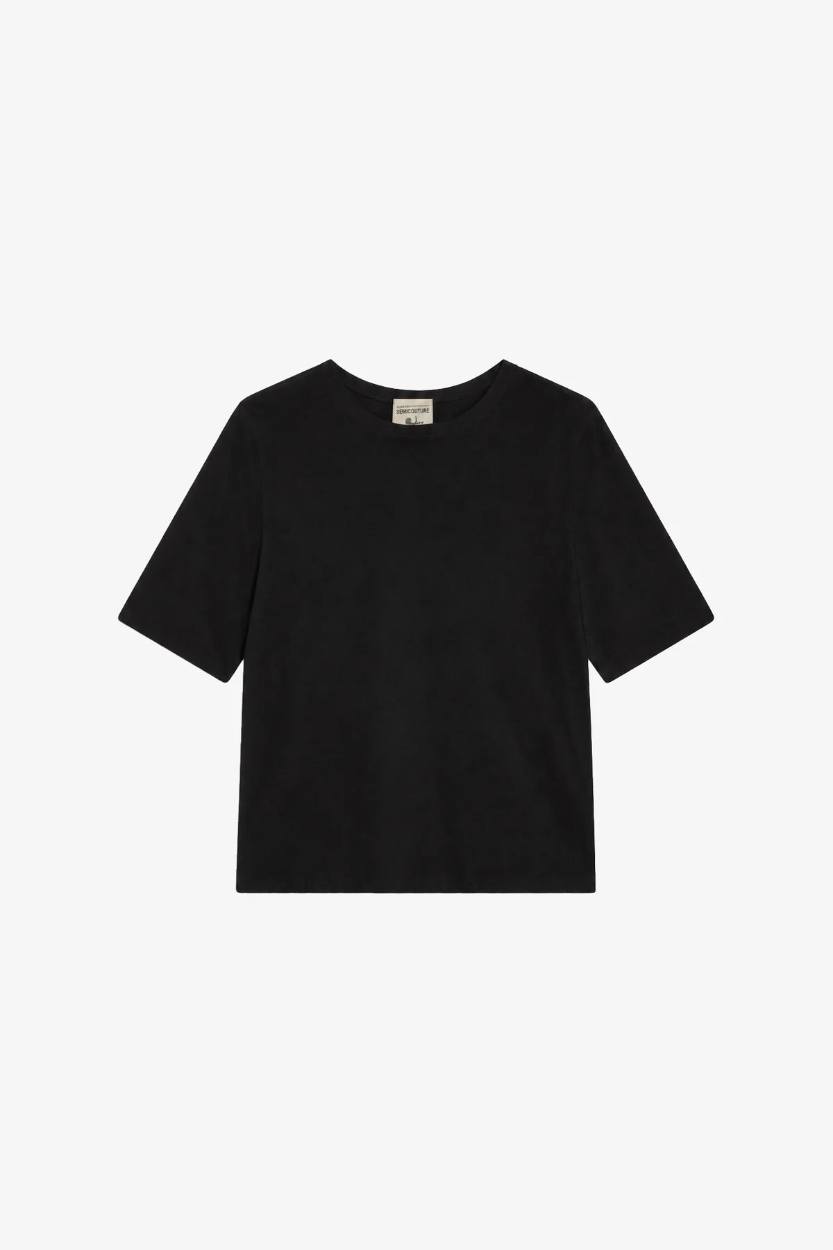 T-shirt in cotone PAULINE Semicouture