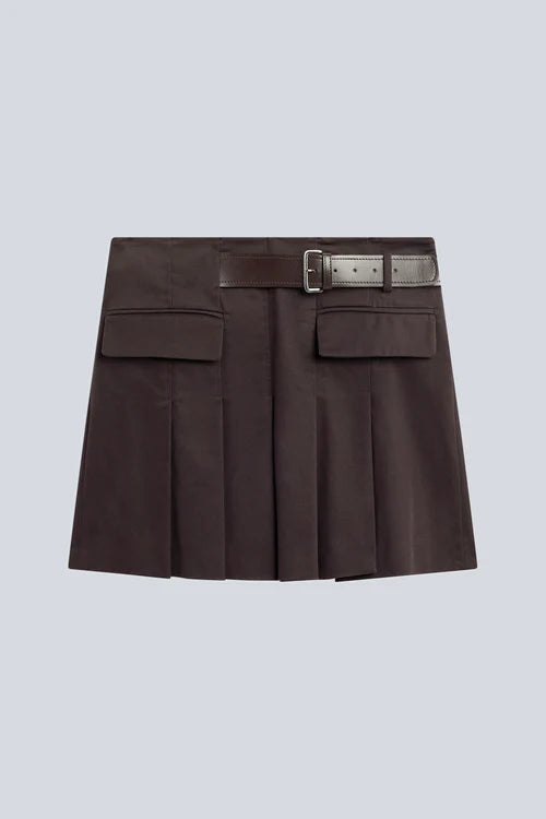 Minigonna con cintura DORIS Semicouture