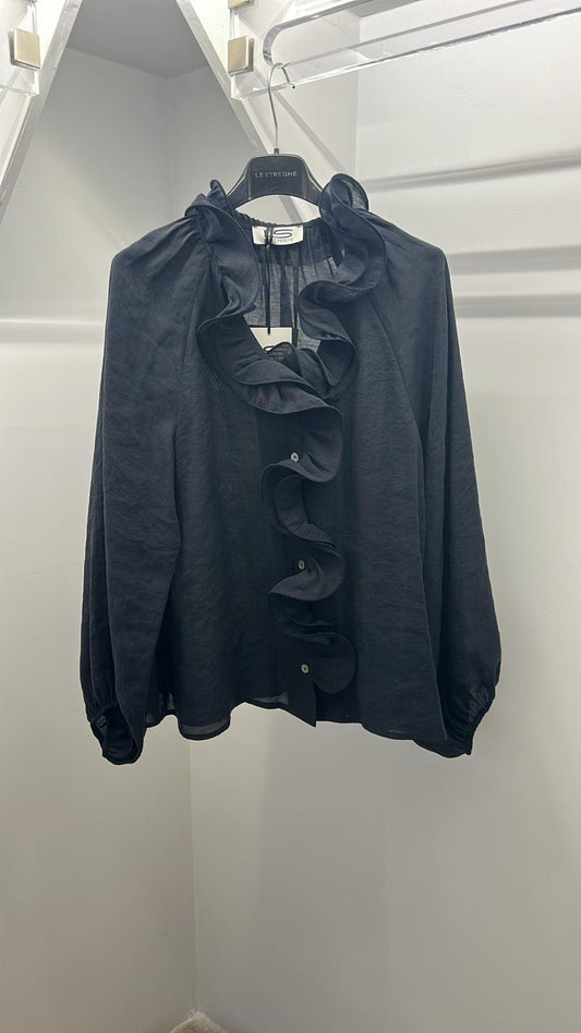 Camicia con rouches Le Streghe