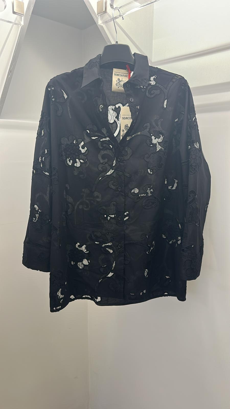 Camicia in pizzo TIFFANY Semicouture