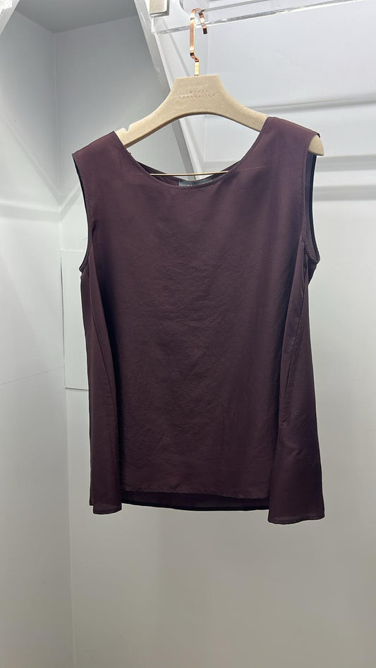 Canotta in seta Neirami