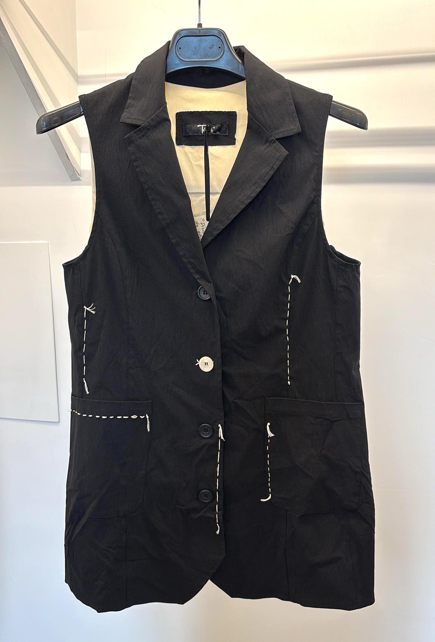 Gilet asimmetrico Tadashi