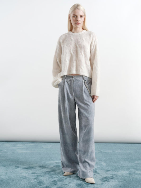 Maglia cropped in alpaca Beatrice 8PM