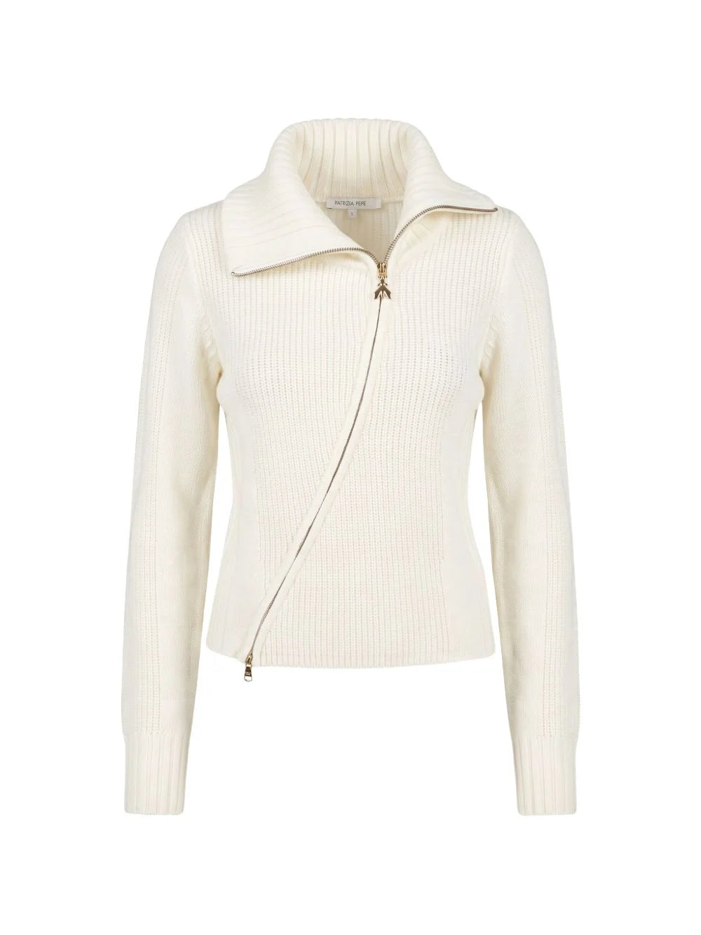 Cardigan con zip asimmetrica Patrizia Pepe