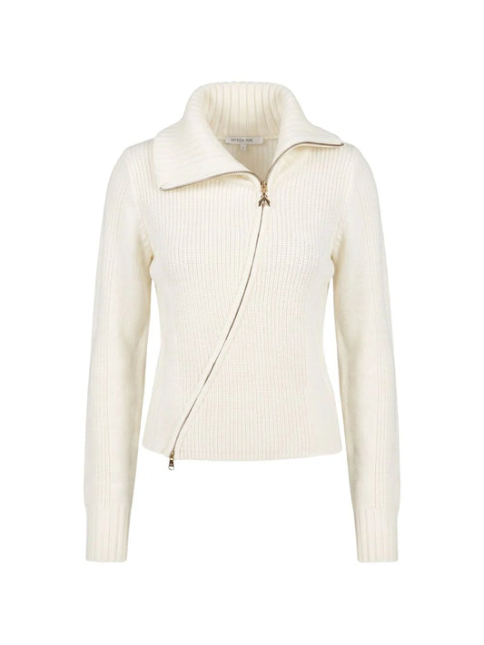 Cardigan con zip asimmetrica Patrizia Pepe