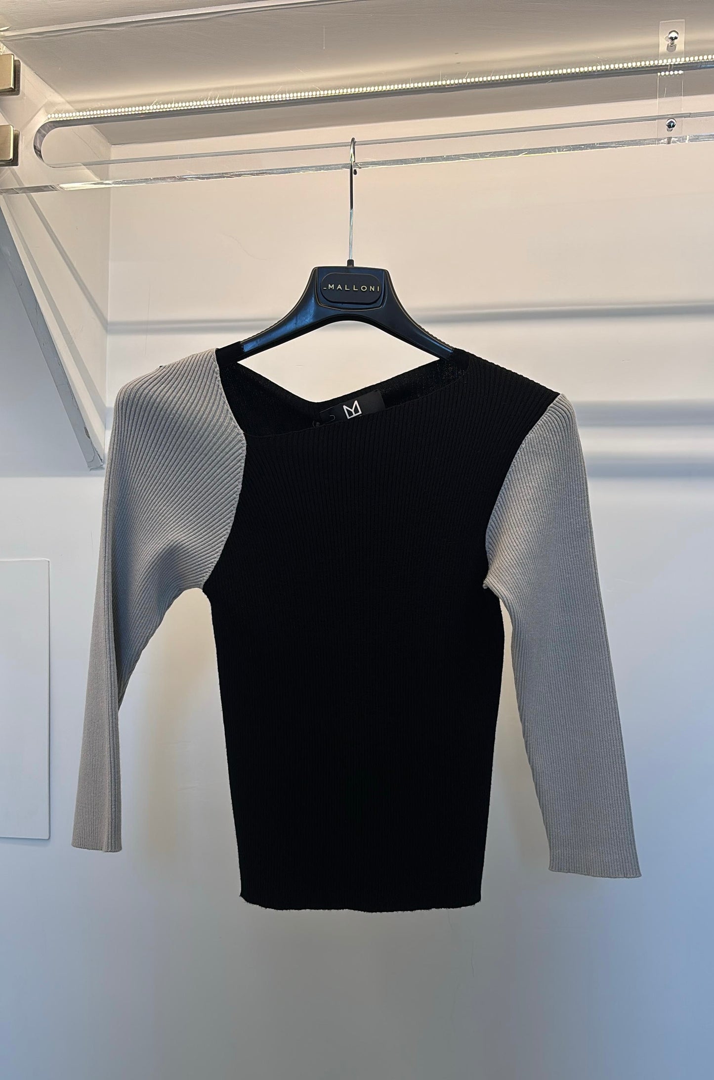 Maglia bicolore BELLE MLO Malloni