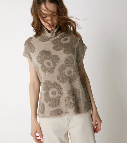 Gilet floreale Alessia Santi