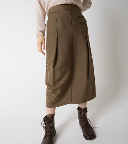 Gonna lunga con pieghe Alessia Santi