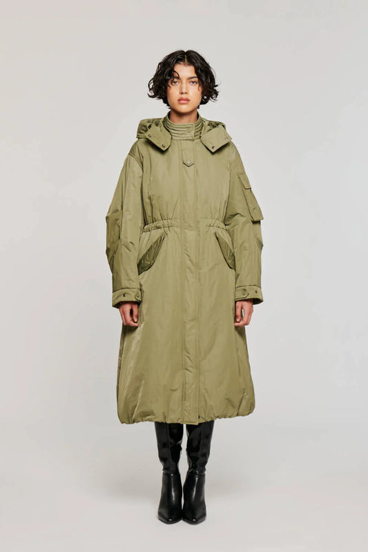 Giacca lunga in nylon 9315 OOFWear