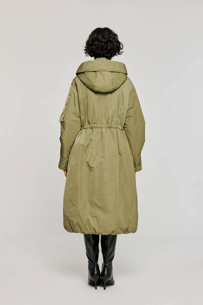 Giacca lunga in nylon 9315 OOFWear