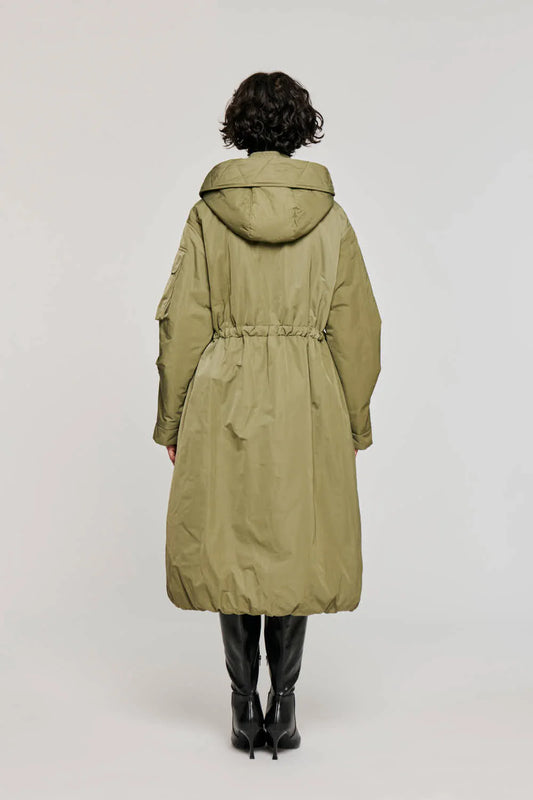 Giacca lunga in nylon 9315 OOFWear