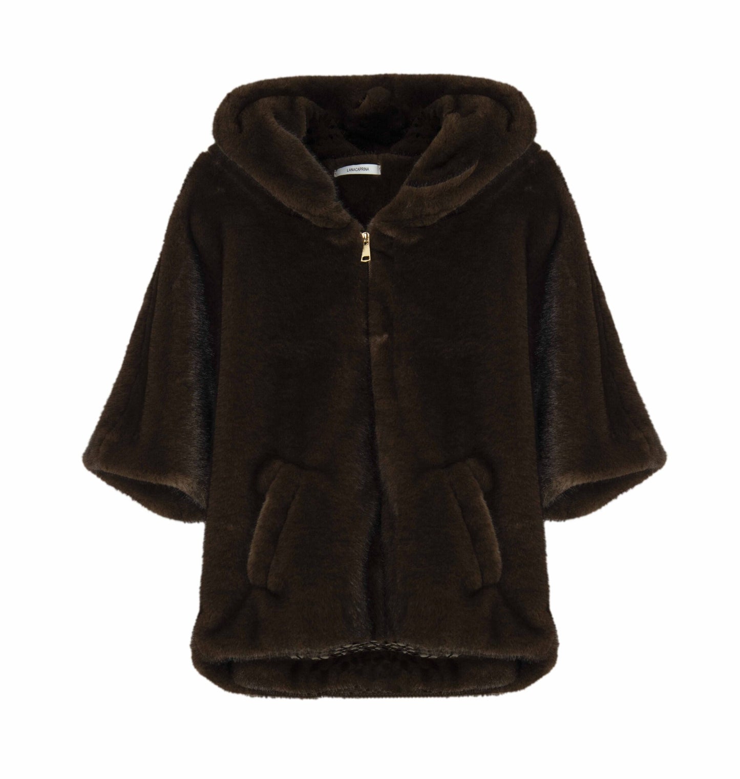 Cappa in ecopelliccia LANACAPRINA