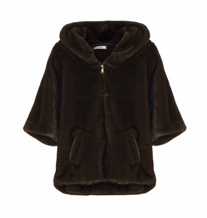 Cappa in ecopelliccia LANACAPRINA