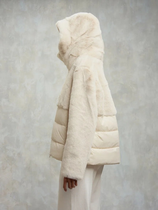 Piumino in ecopelliccia FANEVIL Blauer